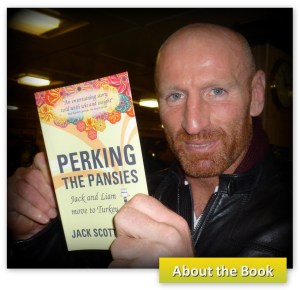 Gareth Thomas Likes Perking the Pansies