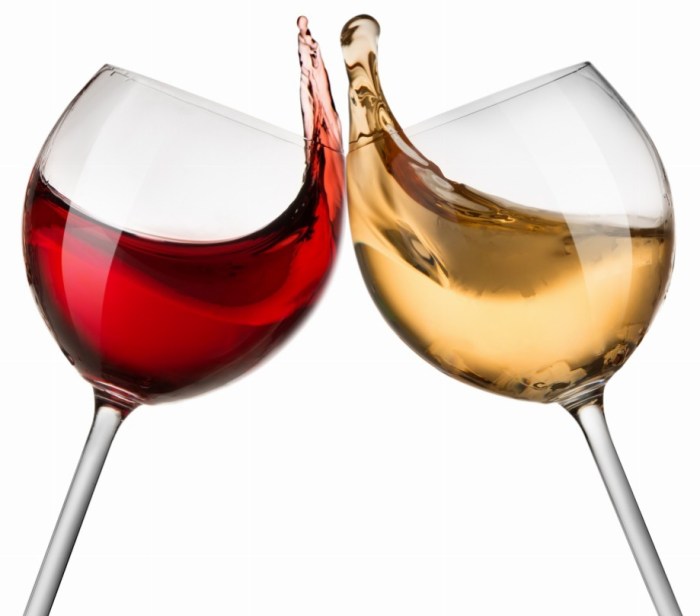Red and White Wine