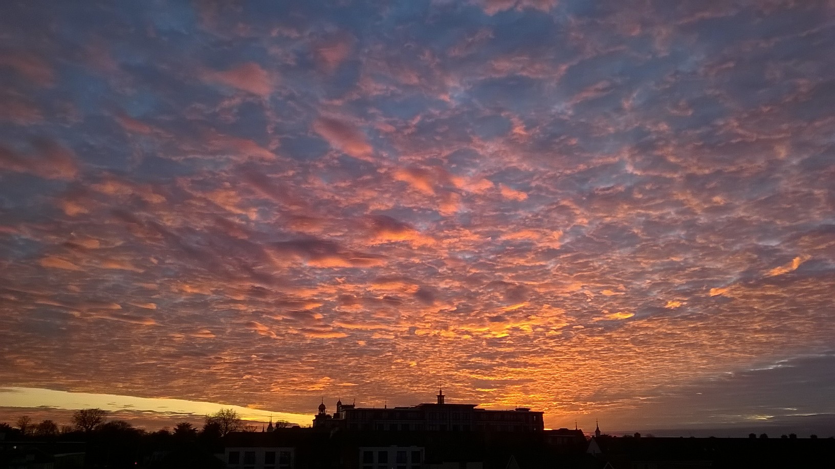 Sunset over Norwich